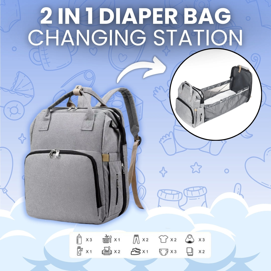 2 in 1 Diaper Bag